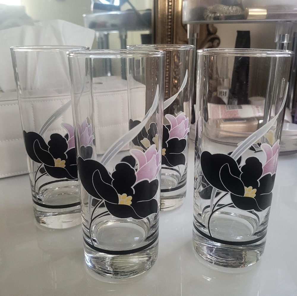 1980's Anais Tumblers X4